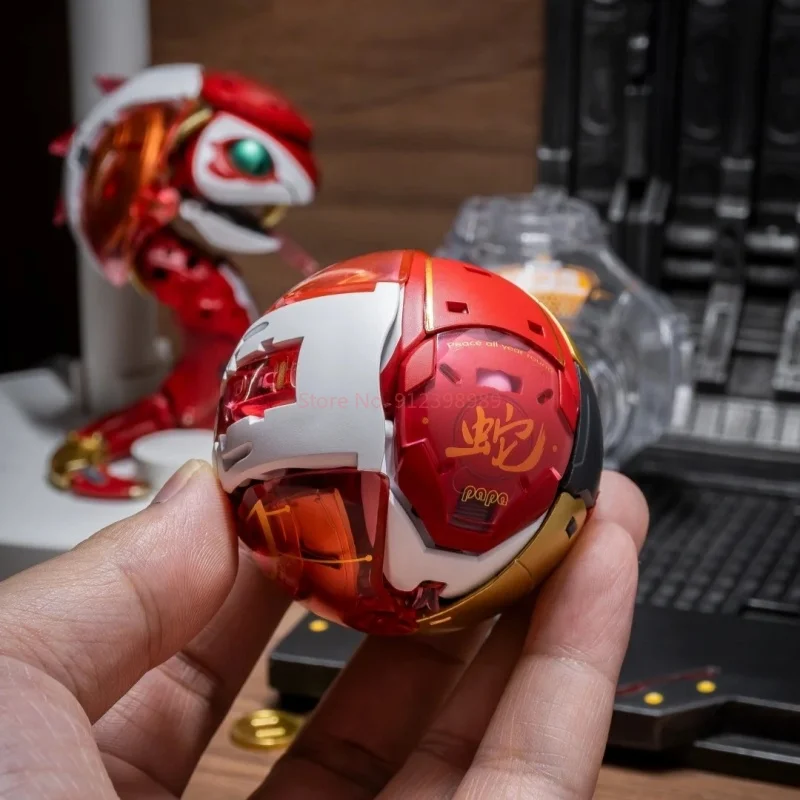 ثعبان التحول 12 علامة زودياك الصينية: لعبة تشوه مجموعة شخصيات الأفعى #5