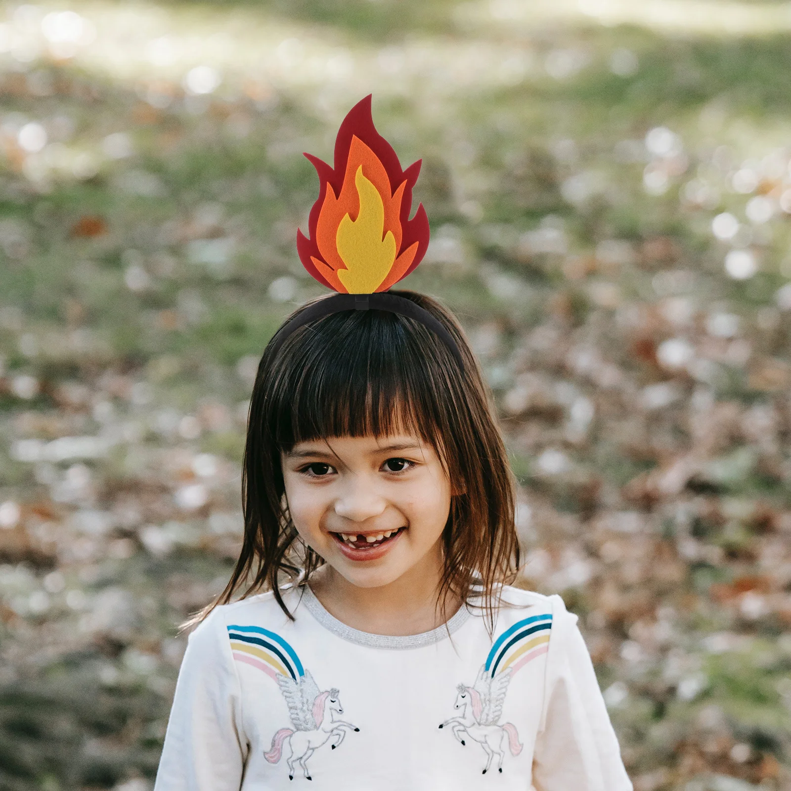 

4Pcs Flame Headband Halloween Fire Costume Headpiece Felt Party Accessory Carnival Photo Props Girls Women Dress Up