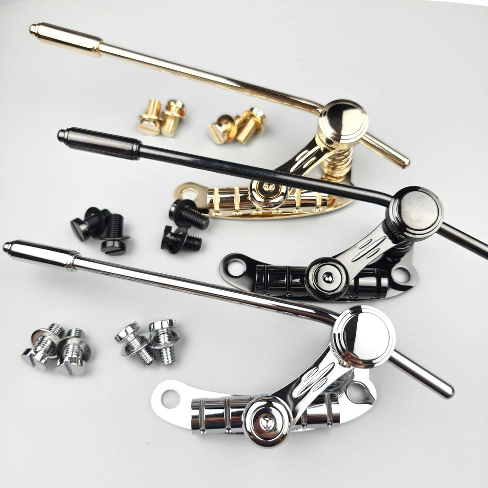 

【Made in Germany】Les Trem II Tailpiece Tremolo System Bridge Upgrade Tune-O-Matic Stop Bar Style For LP SG Jazz Electric Guitar