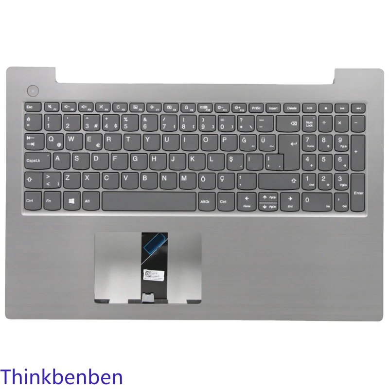 

Mineral Gray Upper Case Palmrest Shell Cover Keyboard For Lenovo V330 15 15ISK 15IKB 5CB0Q60197