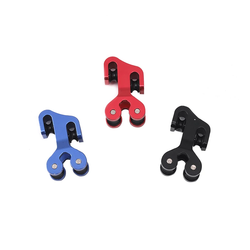 Bogenschießen Bowstring Separator Aluminium Legierung Verbindung Bowstring Splitter Roller Kabel Rutsche Outdoor Jagd Schießen Zubehör – Detail 7