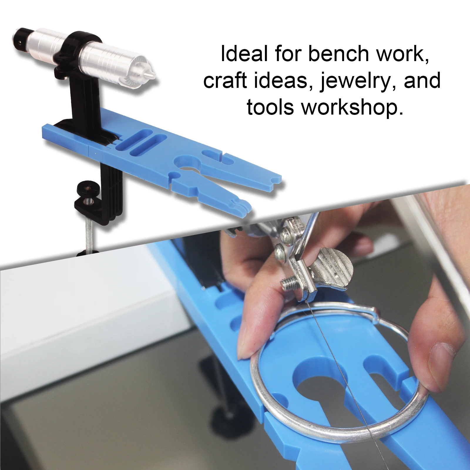 Universal C-Clamp For Desktop Mount Holder Bench Pin Clamp Workbench Jewelers Tool Fixtures Table For The Table Saw
