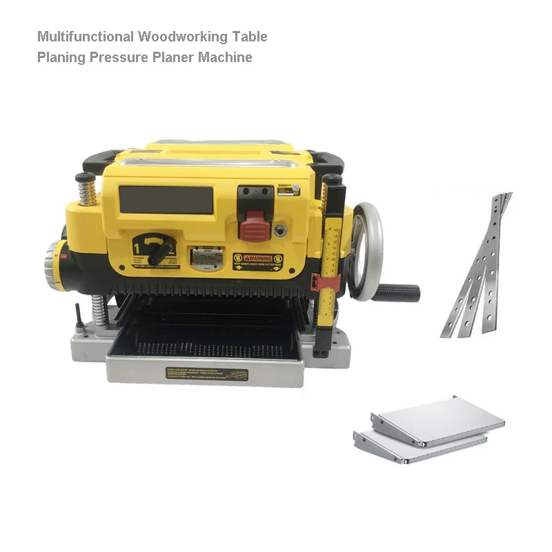 

220V Multifunctional Woodworking Table Planing Pressure Planer Machine Small Planer Electric Thicknesser Apparatus Flat Machine