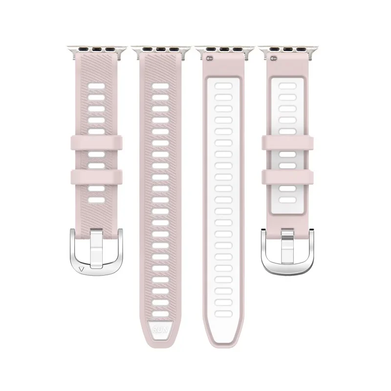 For Apple Watch Strap 2024 NEW Silicone Strap Band For iwatch Bracelet Ultra 49mm 45mm 41mm 44mm 40mm 42mm 38mm