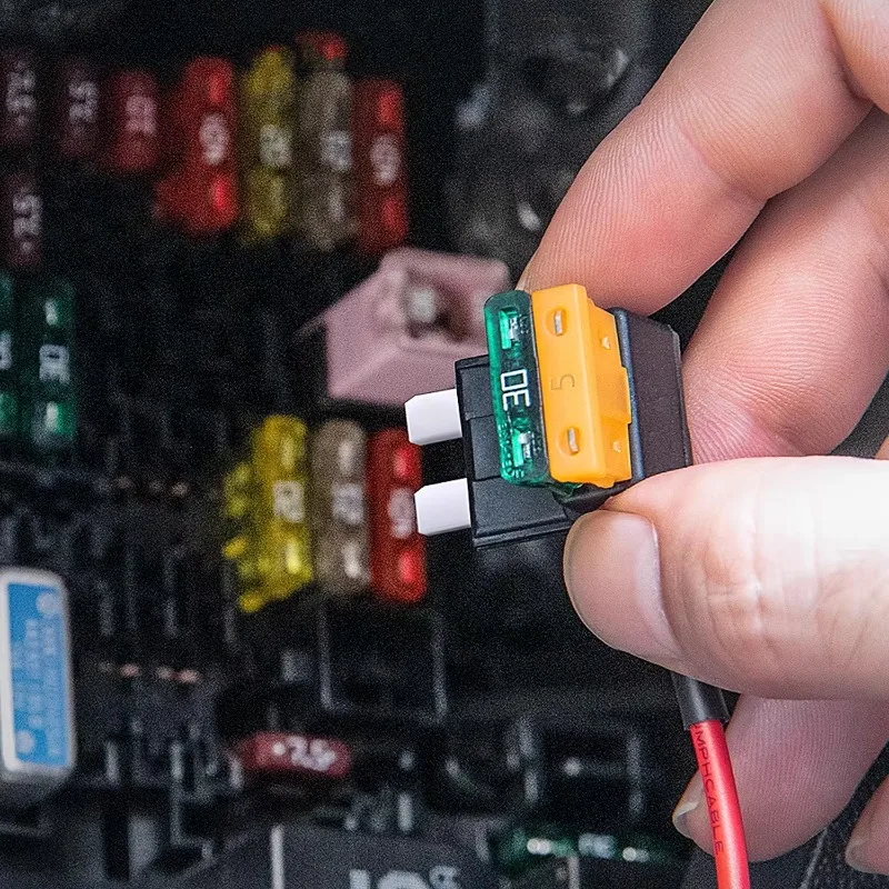 20/5 Stuks Zekering Tap Add-A-Circuit Adapter Houder Niet-destructieve Installatie Blade Zekeringkast Power splitter Voor Auto Vrachtwagen Boot