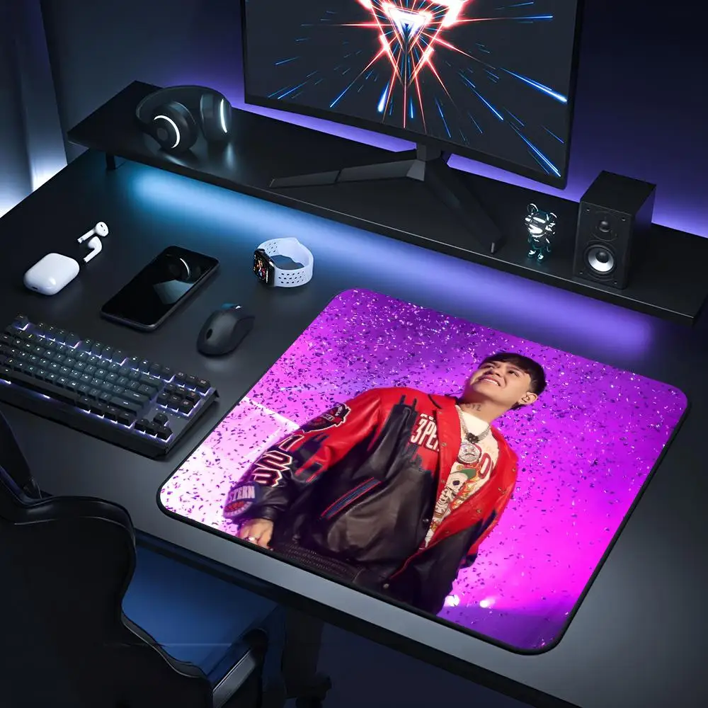 Junior H Singer Mouse Pad Gaming Laptops Keyboard Mat Deskmat Pc Accessories Desk Protector Mousepad Gamer Mats Anime Mause Pads