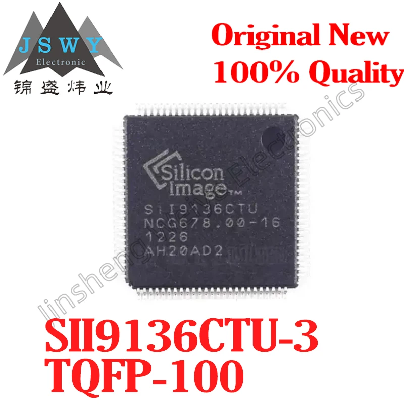 

(2/10pcs) SII9136CTU-3 SII9136 TQFP-100 Video Signal Processing and Conversion Chip New Original Stock Electronics