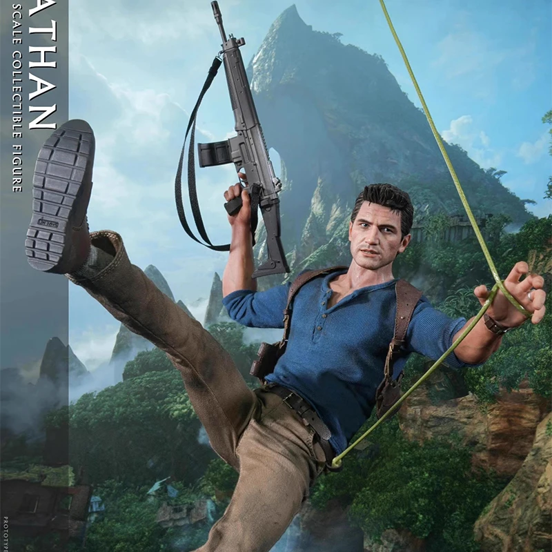 Limtoys Lim012 1/6 Scale Male Soldier Nathan Drake Mysterious Adventurer Full Set 12-Inches Action Figure Model Doll Collect Toy