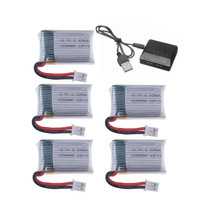 3.7V 250mAh Lipo Battery and Charger For JJRC H36 E010 E011 E012 E013 Furibee F36 RC Quadcopter Drone Parts