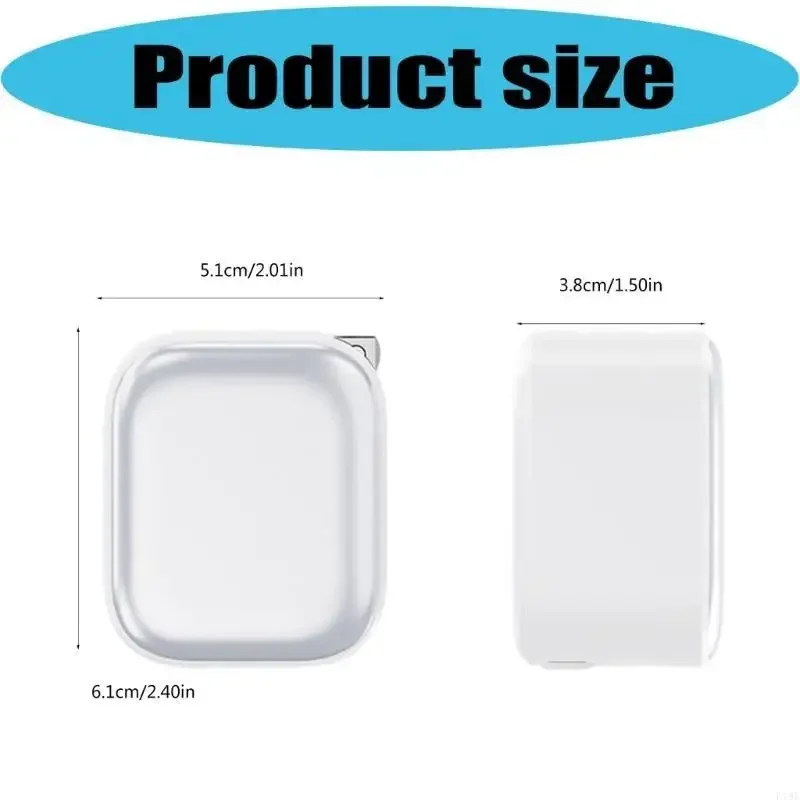 تكنولوجيا صغيرة تشحن 35 وات منفذ USB مزدوج سلك قابل للسحب مدمج مناسب لأجهزة متعددة شحن سريع D2RC