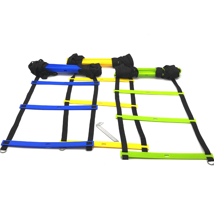 6 Mete 12 Rungs Training Speed Agility Ladder with Carry Bag