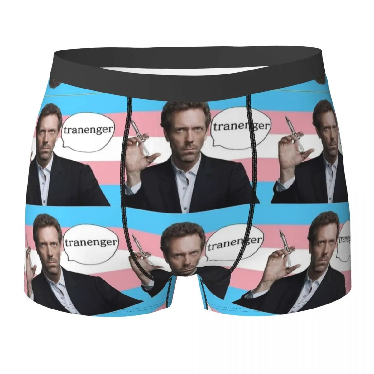 

Нижнее белье Dr. Gregory House, шорты-боксеры с американским телевизионным принтом, популярные мужские трусы, дышащие трусы-боксеры, подарок на день рождения