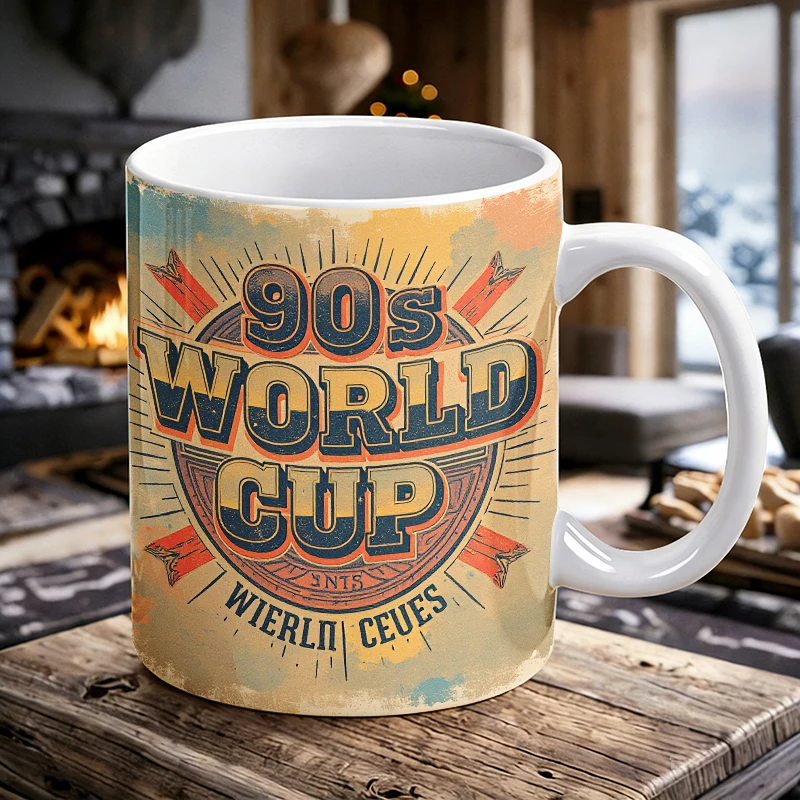 

Vintage-Inspired 9aaaa Mug with a bottle opener function of 2026 Major Football Event