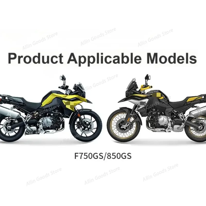 For BMW F750GS/F850GS ADV motorcycle windshield Modified Fixing Bracket heightened and widened deflector windshield view 2