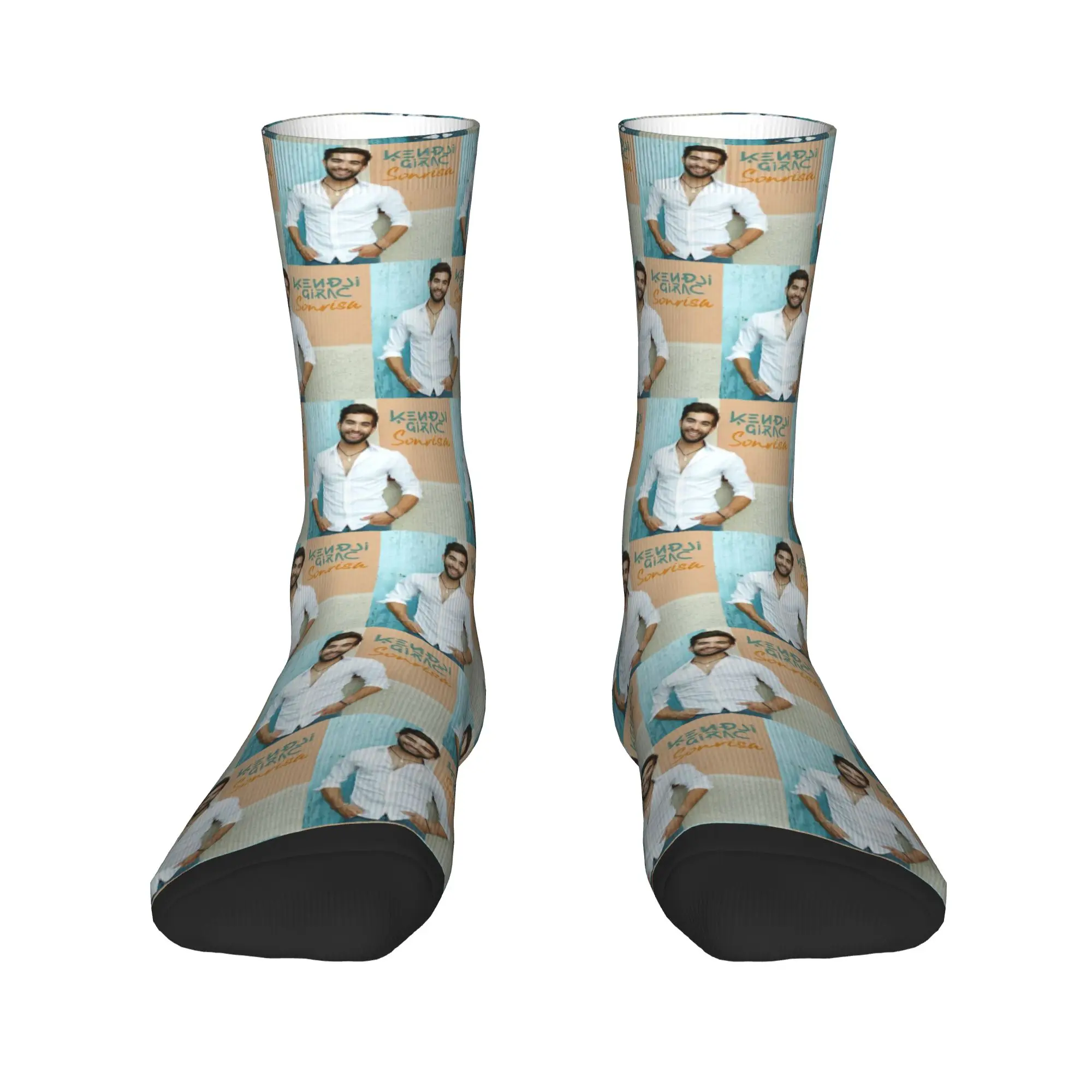 All Seasons Kendji Girac Gitano Socks Harajuku Stockings Sport Middle Tube Socks Soft for Men Women Birthday Present