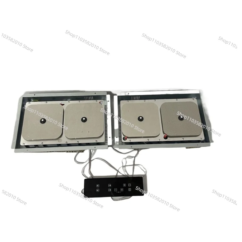 

220V 4 burner invisible induction cooker half bridge PCBA kitchen electric cooktop, household stone countertop