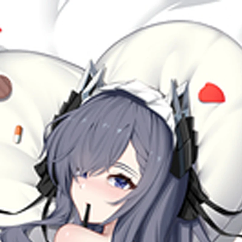 New Pattern Anime August von Parseval Dakimakura Hugging Body Pillow Cover Case double-sided printing‌