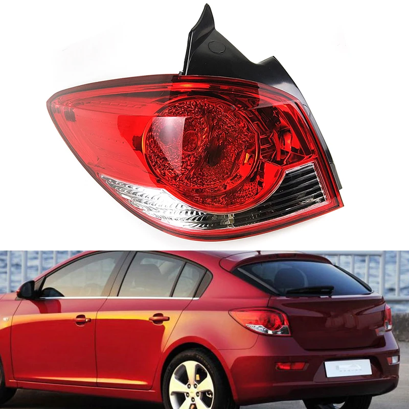 For Chevrolet Cruze Hatchback 2009-2014 Car Rear Tail Light Rear Warning Brake Fog Light Turn Signal Lamp Car Accessories