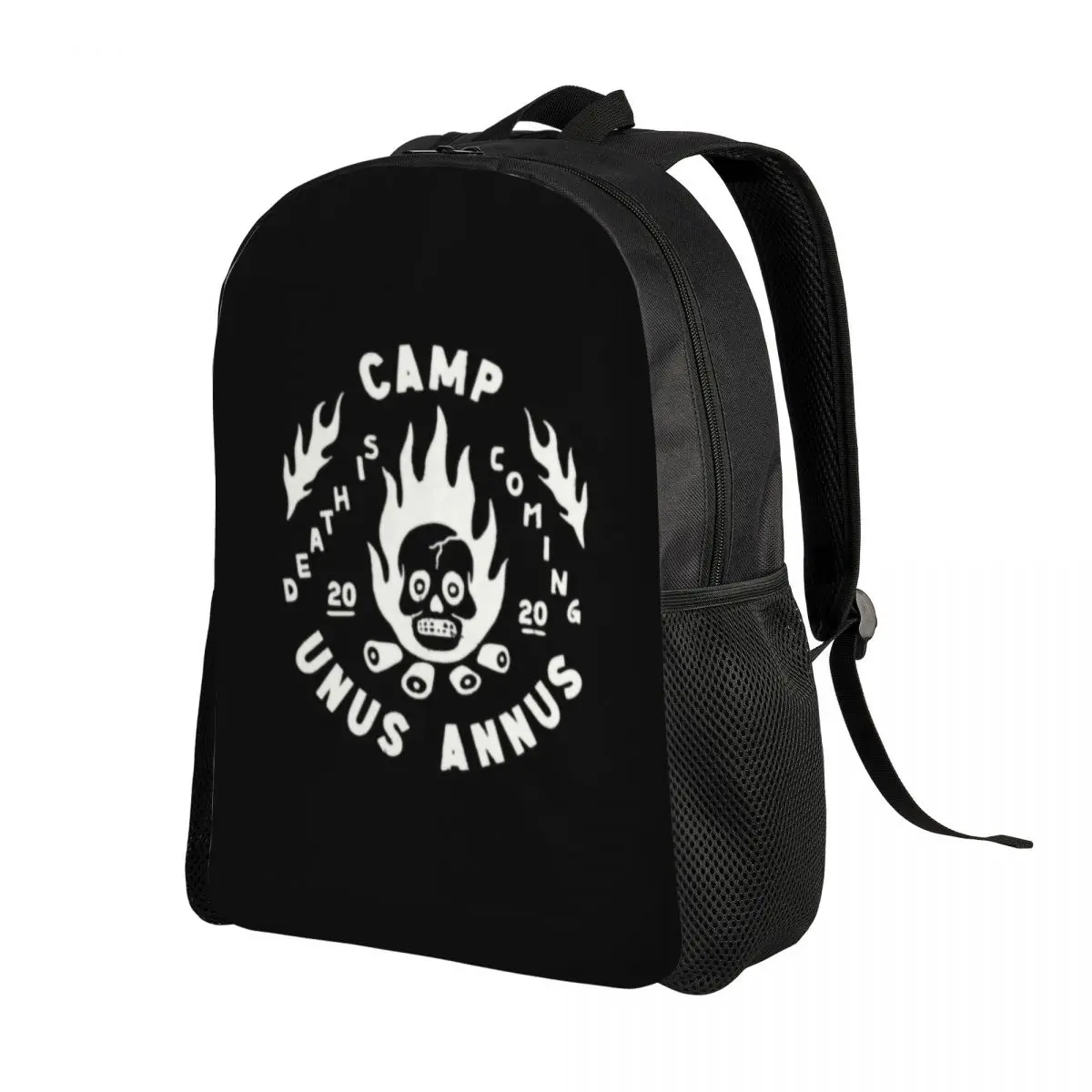 Unus Annus Backpack for Women Men School College Student Bookbag Fits 15 Inch Laptop Ethan Markiplier Mark Memento Mori Bags