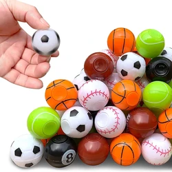 34PCS Mini Fidget Spinner Return Sports Soccer Balls Basketball Table Tennis Mix Toys Gifts for Kids Birthday Party Favors