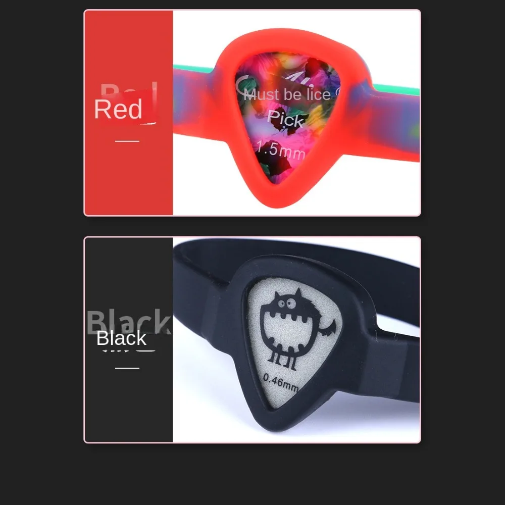 Guitar Picks Bracelet Picks wrist strap Pick bag guitar pick holder wristband