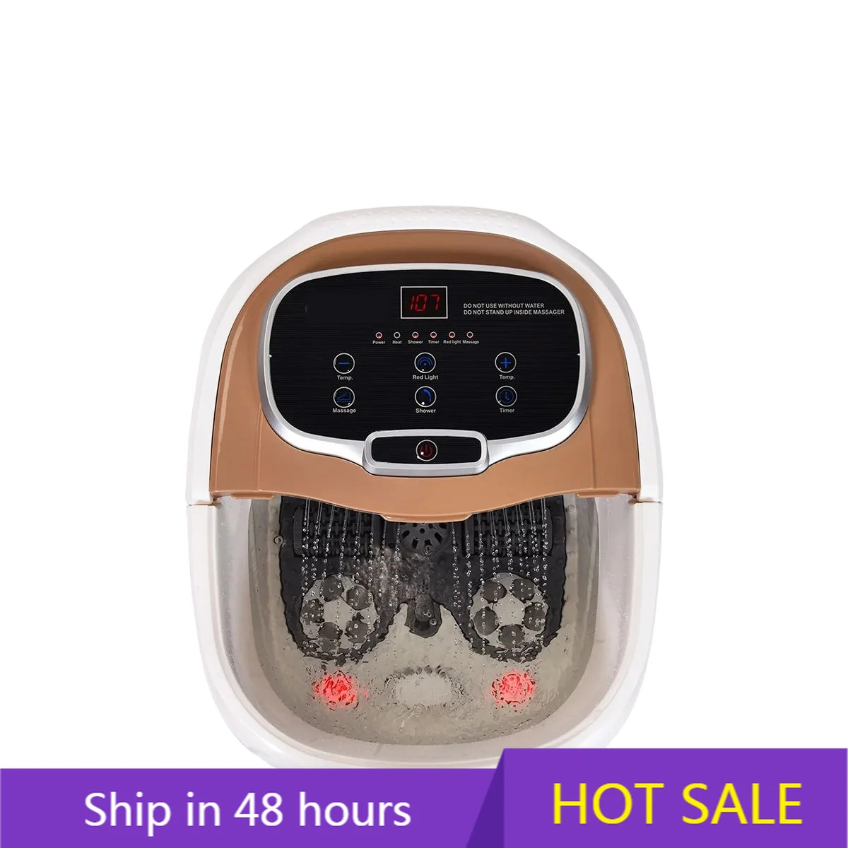 

YTYIN Kangte GT01 Portable Electric Feet Salon Spa Bath Tub With Shower Motorized Massager For Home Use Or Salon Treatment