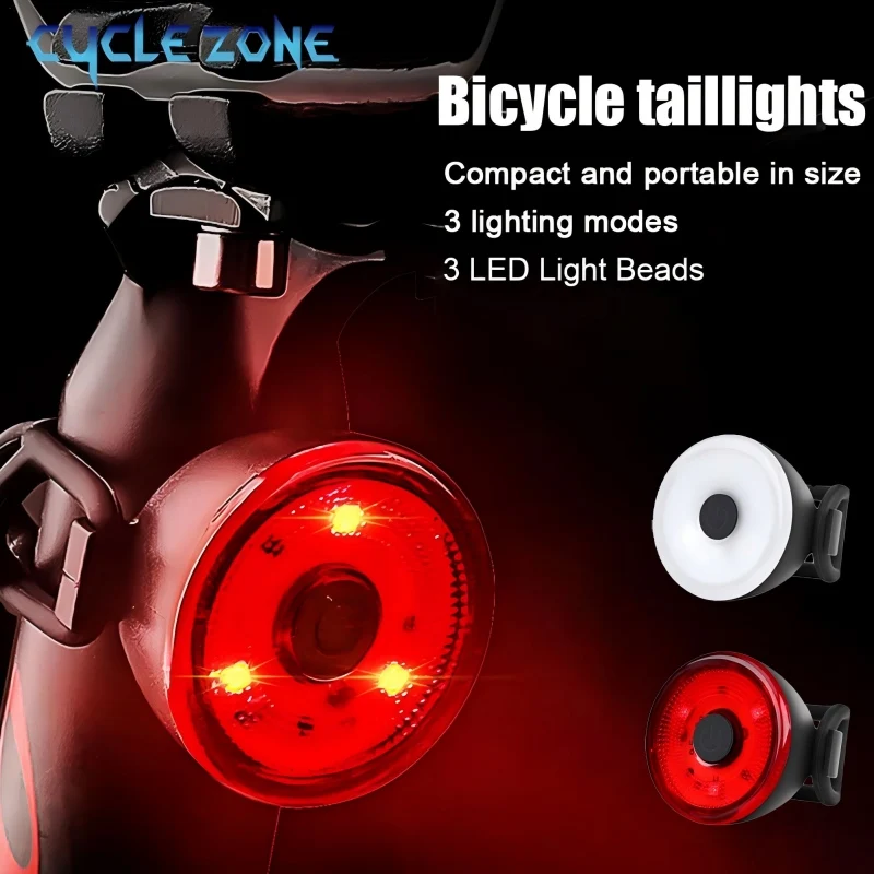 Bike Rear Light 3 L…