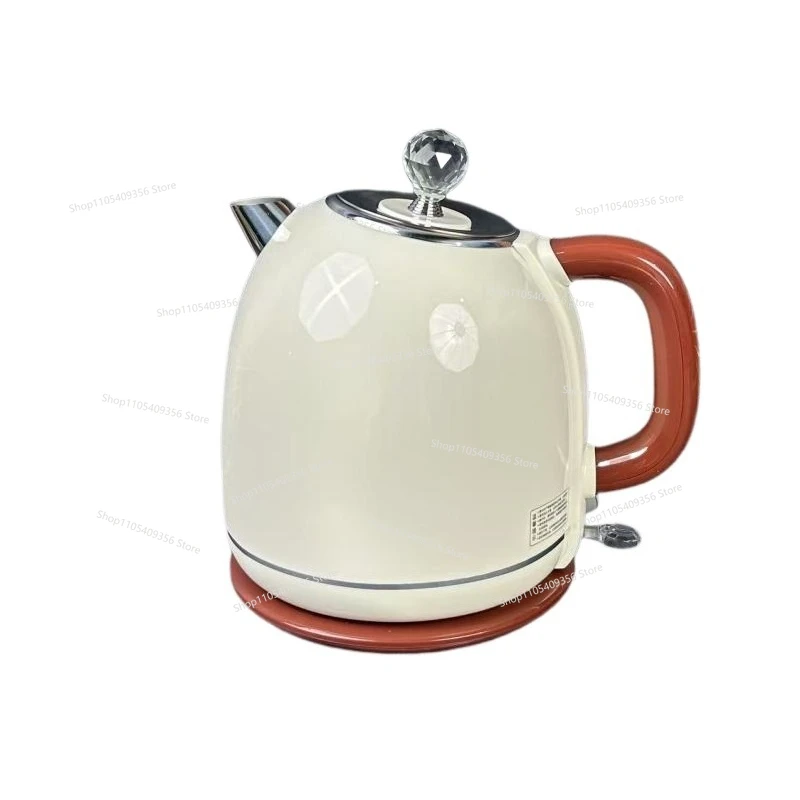 Household Electric Kettle Retro 304 Stainless Steel, Large-capacity Kettle, Automatic Power-off Kettle