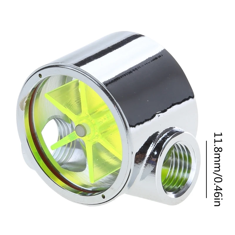 Imagem -06 - Fêmea para Fêmea Thread Indicador de Fluxo de Água Rosca Padrão Durable pc Cooling g1 4