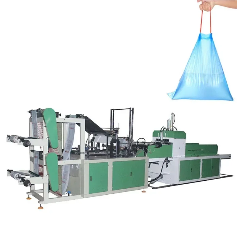 Nylon Bags Manufacture Making Machine Drawstring Garbage Bag Plastic