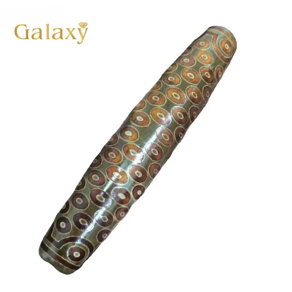 108 Eyes Natural Tibetan Agate Onyx Dzi Beads Luxury Vintage 20x100mm Jewelry Making DIY Necklace Bracelet Tibetan Dzi Beads