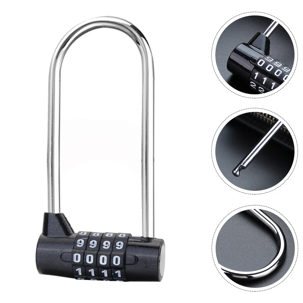 

4 Digit Combination Padlock Heavy Duty Waterproof Security Lock For Gym Toolbox Storage Password Lock