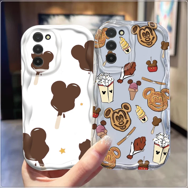 Disney Animal Cookies Cute For Samsung S24 S23 S21 S20 Ultra Plus FE A73 A72 A71 A51 A31 A05S A05 A04 5G Wave Oil Soft