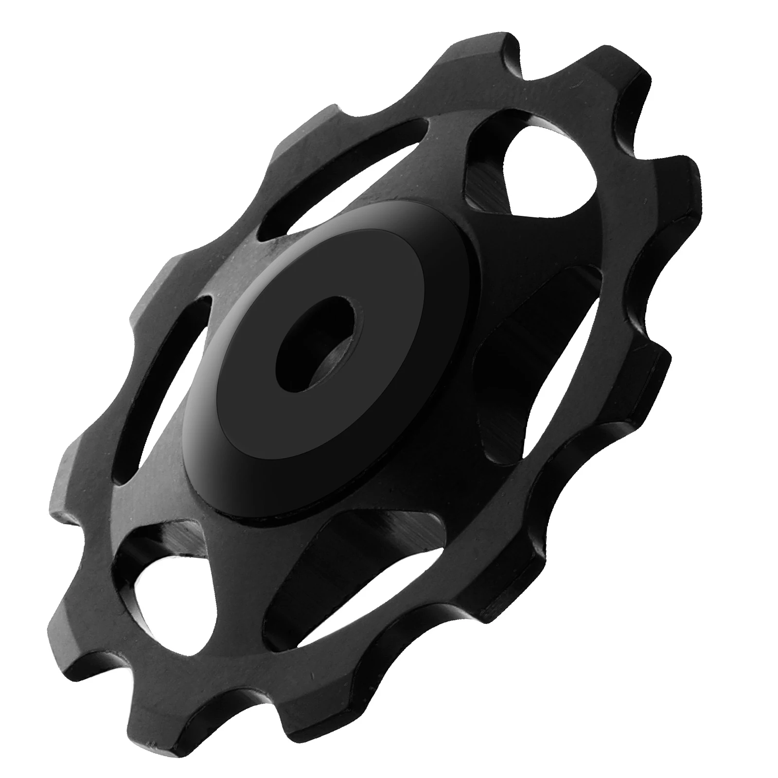 

Rear Derailleur Guide Wheel Aluminum Alloy Lightweight Durable for Mountain Bike Road Bike Bicycle Supplies Pulley Part