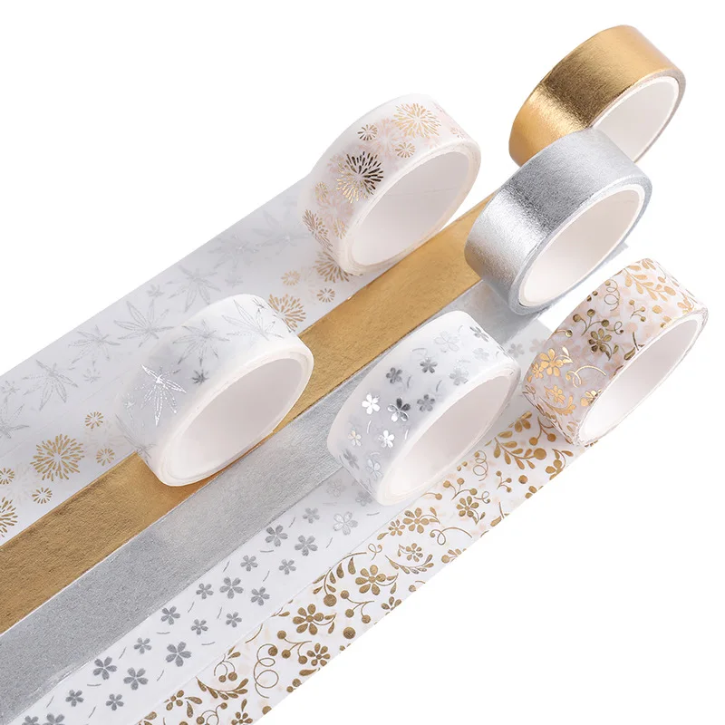 6rolls-set-flower-plant-washi-tape-decorative-adhesive-tape-gold-foil-masking-tape-sticker-scrapbooking-new-diy-diary-gifts