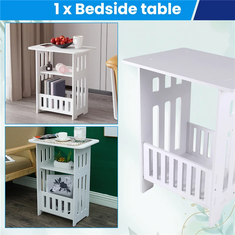 

ABWP-Nordic Modern Style Coffee Book Table Bedside Table Mini Bedside Tea Table Home Furniture Storage Night Table