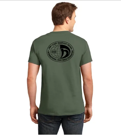 Krav Maga IDF Israel Martial Art Combat Military T-Shirt Short Sleeve Casual 100% Cotton Shirt
