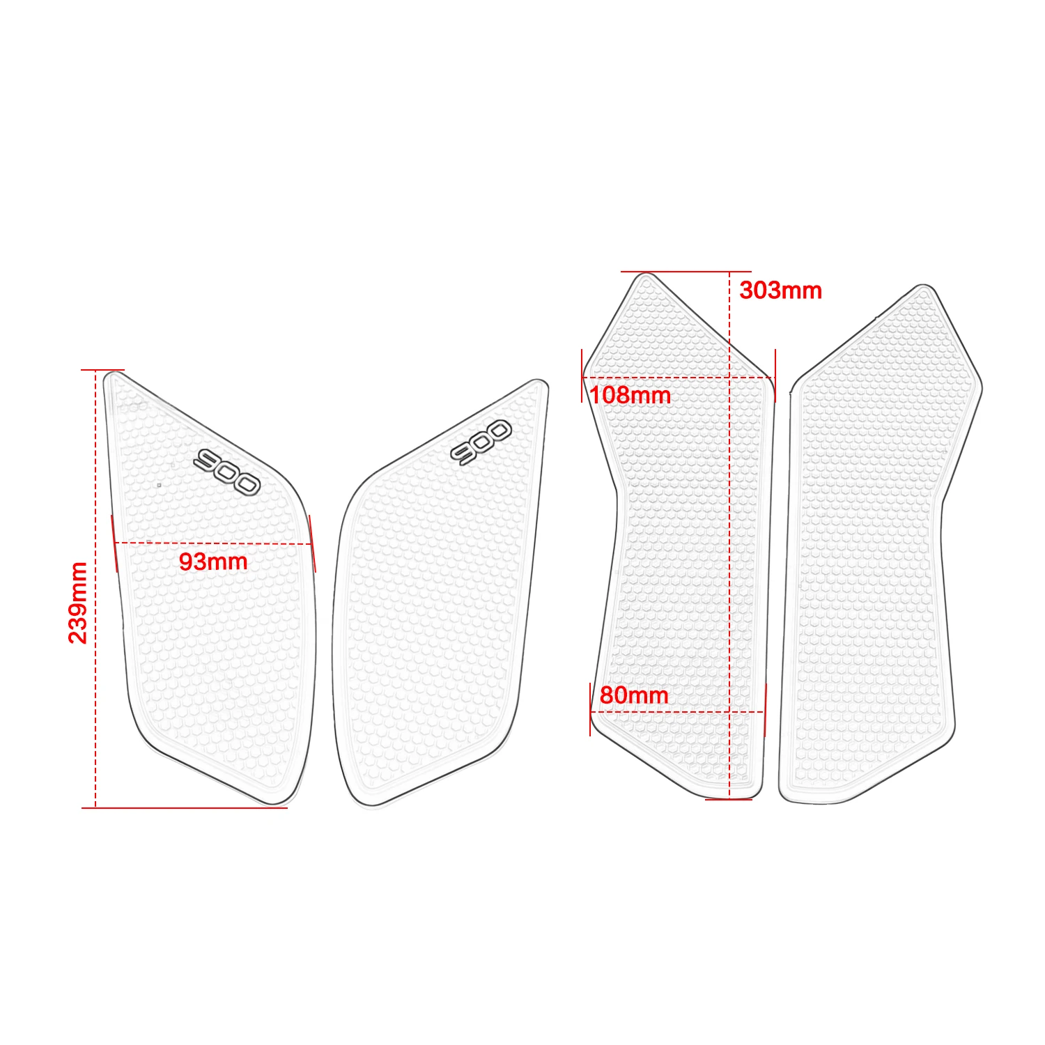 Tank Pad For Kawasaki Z900SE Z 900 SE 2017 2018 2019 2020 2021 2022 2023 Motorcycle Side Oil Tank Pads Protector Stickers