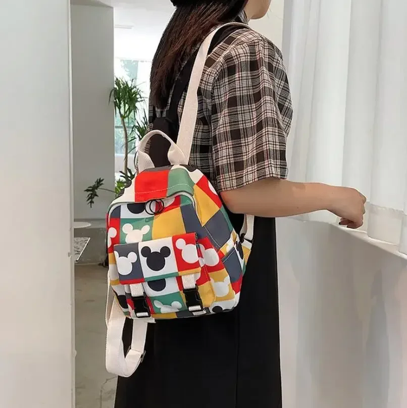 Disney-Cartable de dessin animé pour enfants, sacs à dos mignons, sacs d'école maternelle, sacs à dos pour bébés garçons et filles, tureMouse