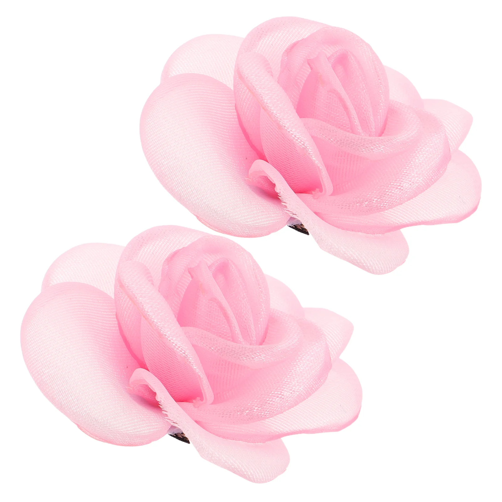 2 uds flor zapatos de tacón alto hebilla decoraciones hebillas joyería Clips decorativos tela elegante