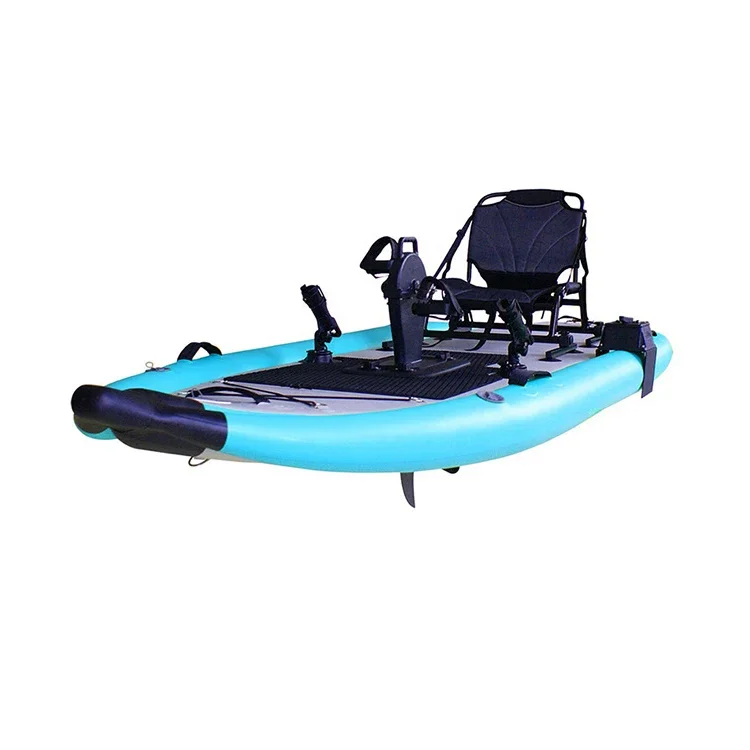 Hot Sell Inflatable Kayak Drop Stitch Single, Kayak Fishing Inflatable Fishing Kayak Pedal