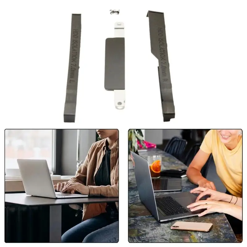 652F Upgraded Hard Drive Bracket Laptop Internal Storage With Rubber Connector