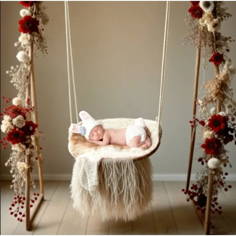 conjunto-de-fotografia-para-recem-nascidos-fantasia-de-bebe-de-malha-artesanal-com-cobertor-de-pele-de-coelho-roupa-para-sessao-de-fotos-de-pascoa-conjunto-de-presente