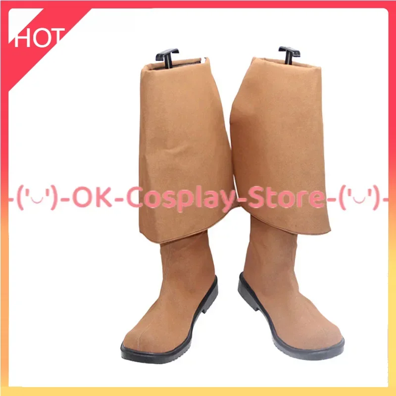 

[Custom Made] Captain Jack Cosplay Shoes Sparrow Cosplay Prop PU Leather Shoes Halloween Carnival Boots