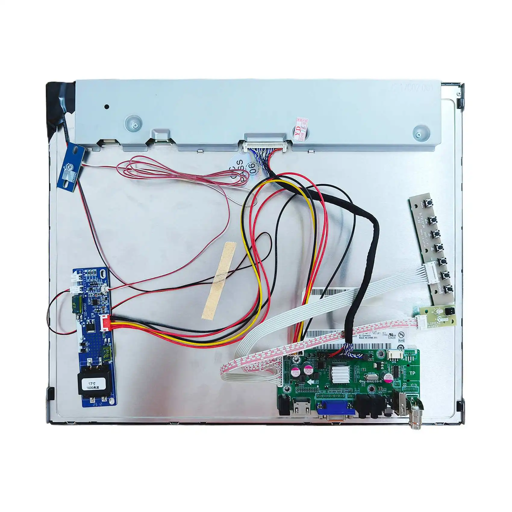 

17" 1920x1080 High Brightness IPS Lcd screen With Diver Board Kits