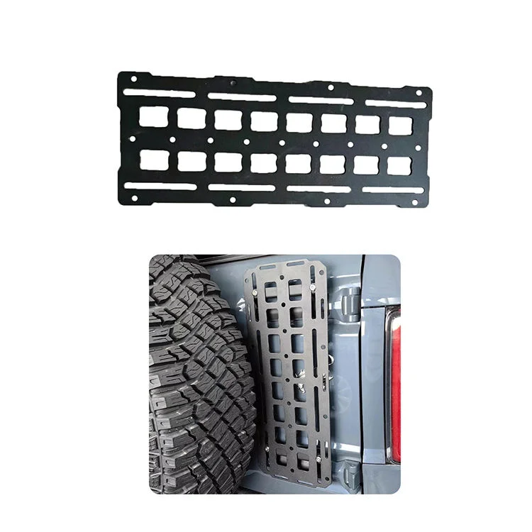 External MOLLE storage panel for the rear door (2/4-door models), 4x4 off-road accessories,  for Ford Bronco 2021+