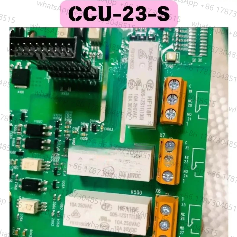 Placa-mãe CCU-23-S usada Teste funcional OK Entrega rápida