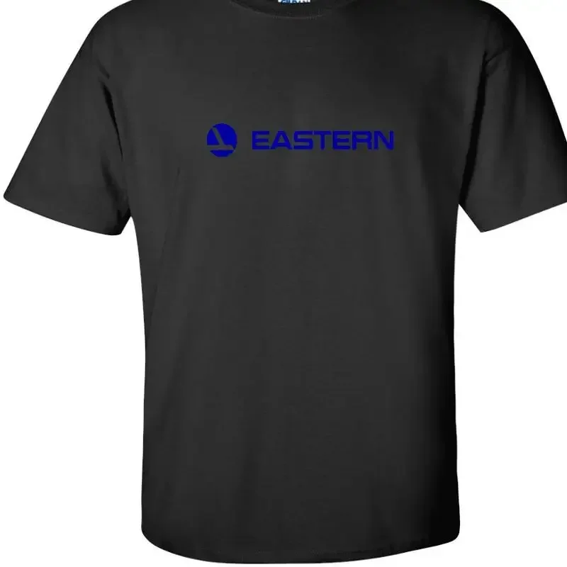 Eastern Airlines Blue Retro Logo T Shirt Aviation Geek Black S 5XL
