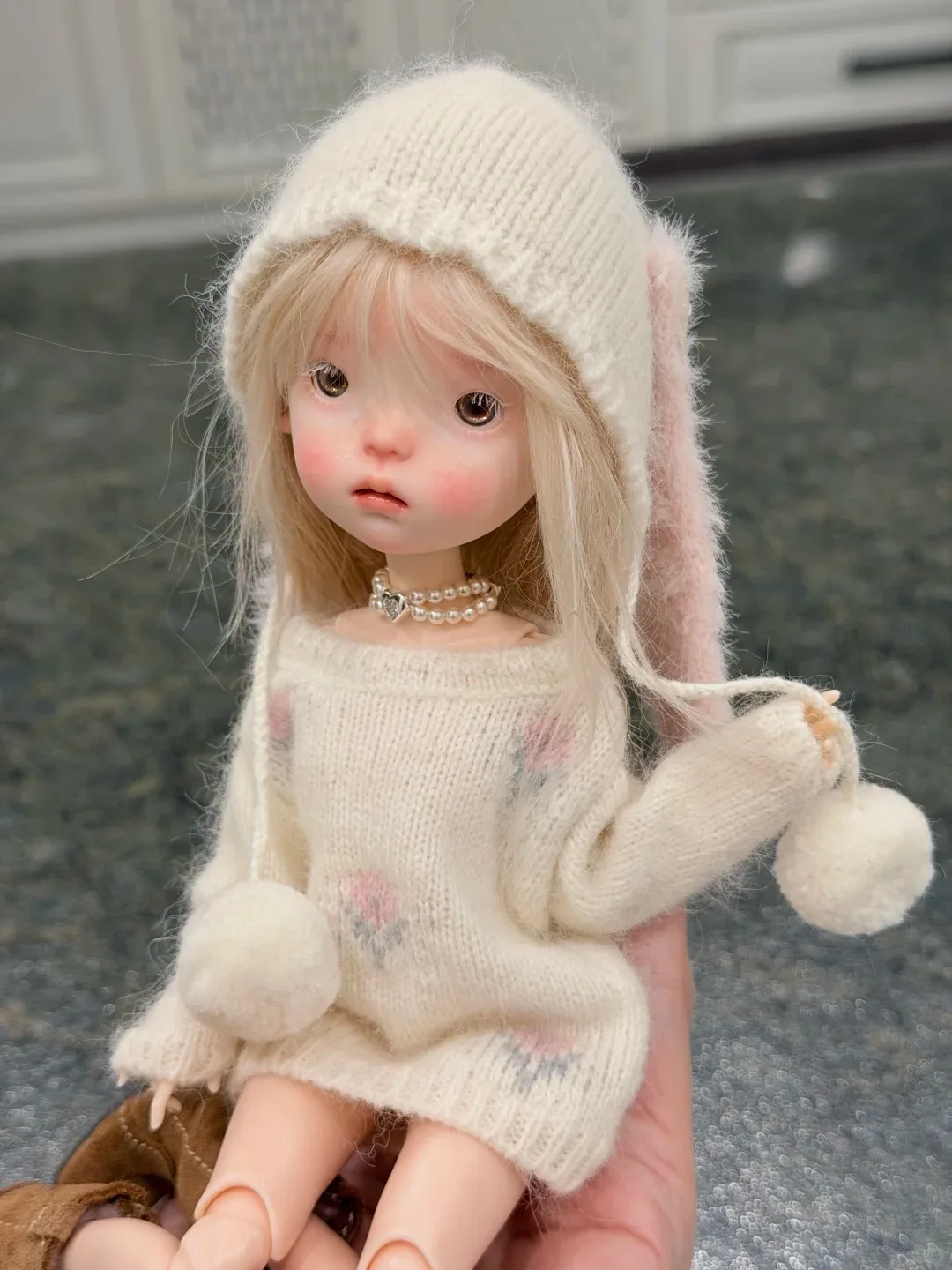 

2026 QBaby xiaop bjd sd Doll Store 1/6 Girl Smile nuonuo Resin Toy Birthday Gift diy put in stock makeup