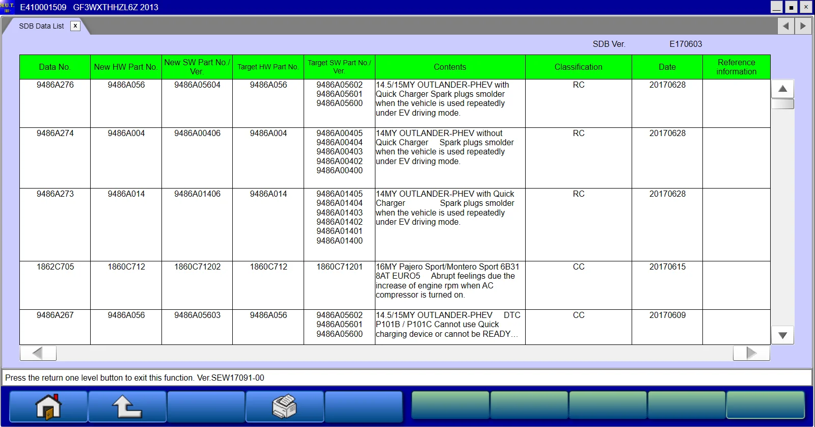 2009-2021 MUT-III 3 ECU Rewrite ROM Data Flash memory file
